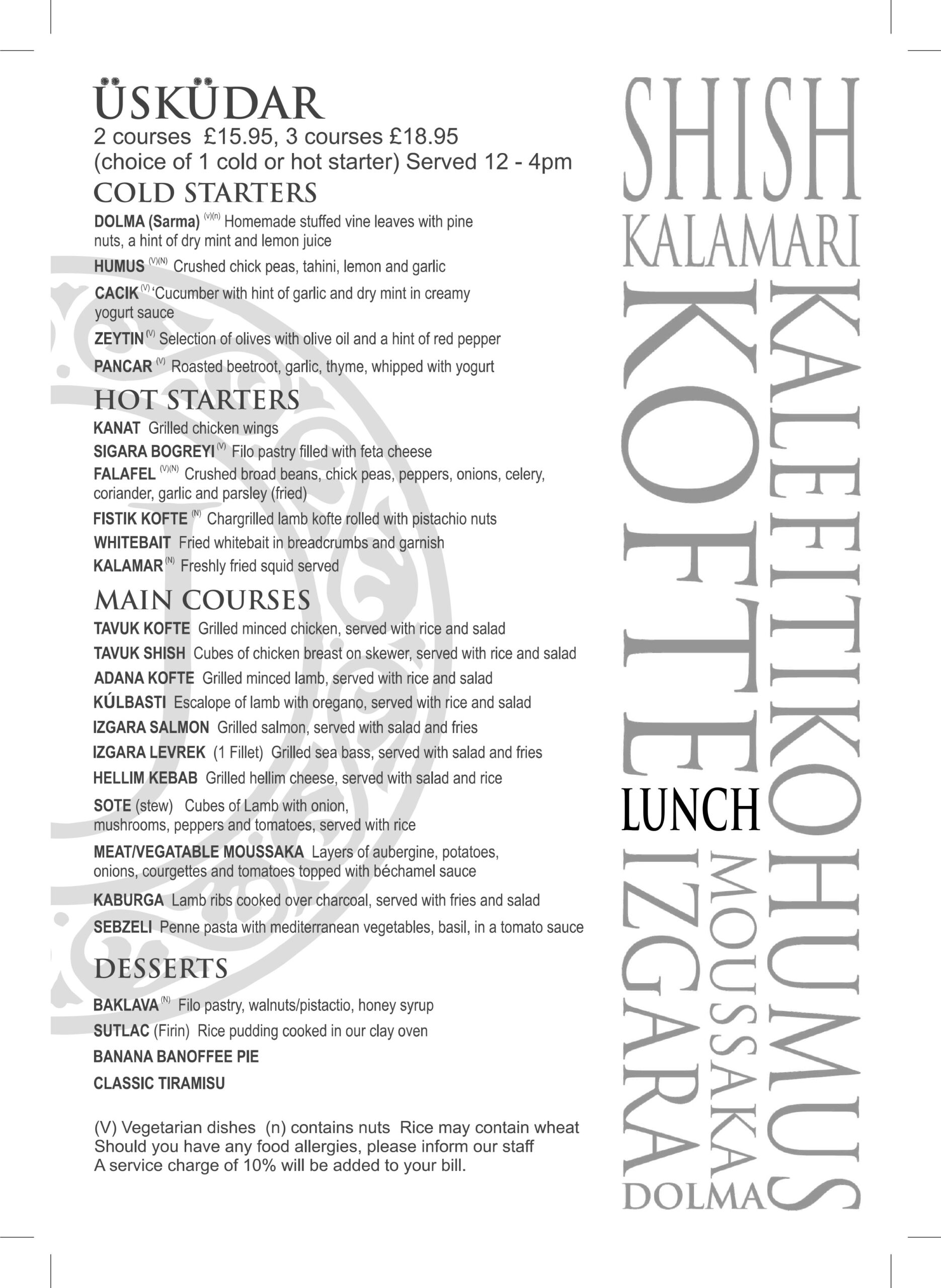 Uskudar_Lunch_Menu